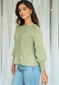 Spring Garden Boat sweater