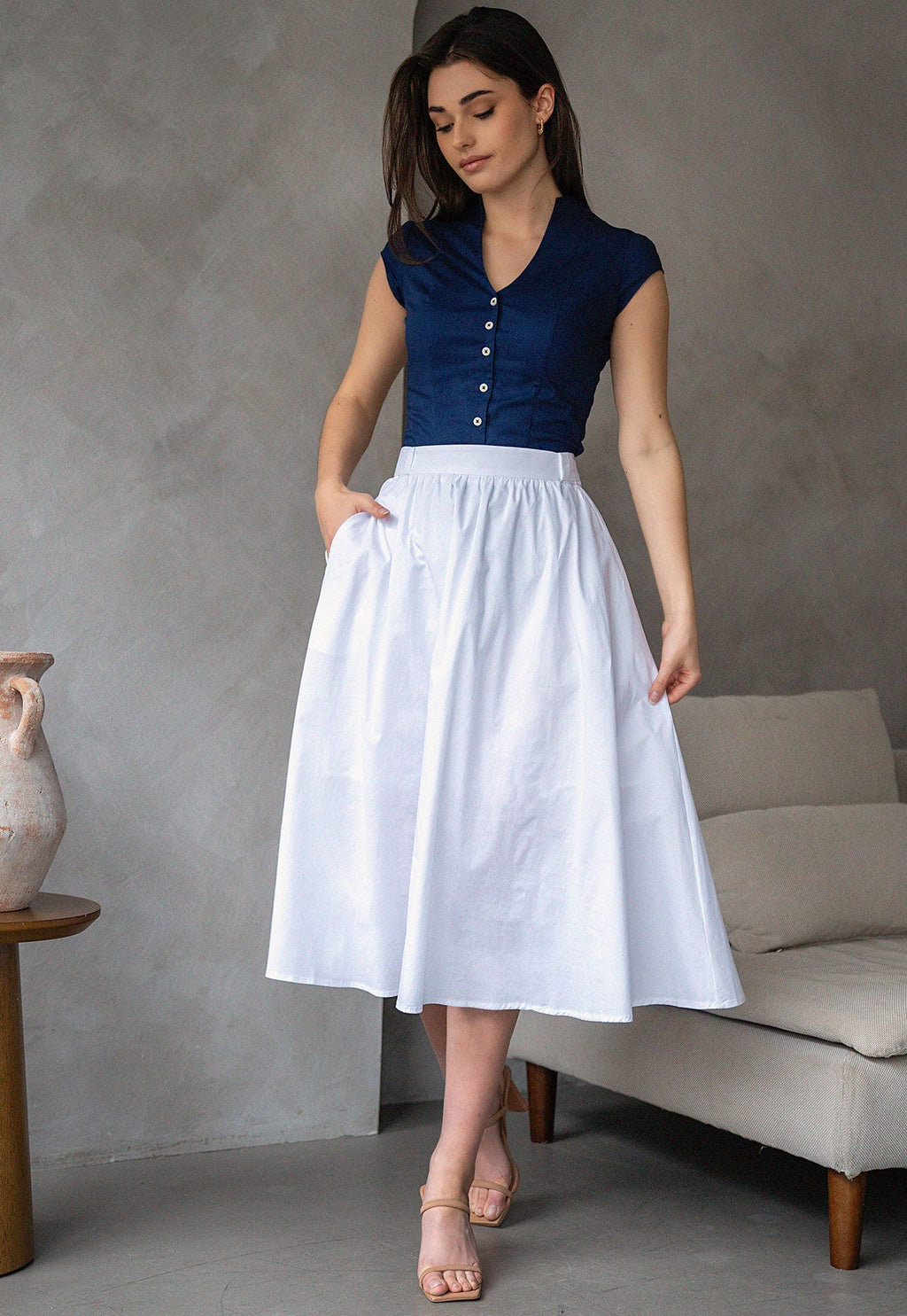 Skirt Tokio White