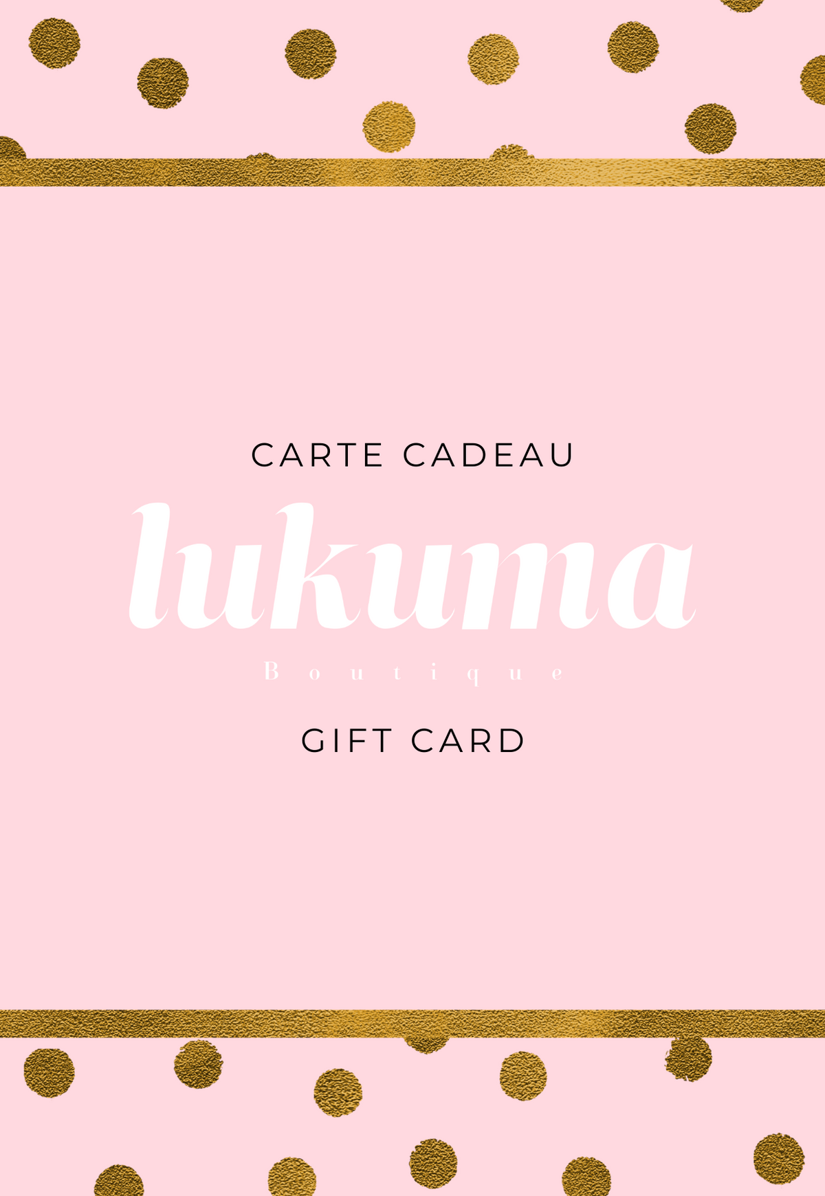 Lukuma Boutique Gift Card